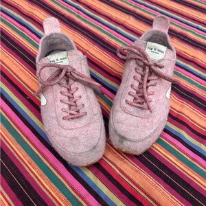 Rag & Bone wool Retro Runner Pink 38